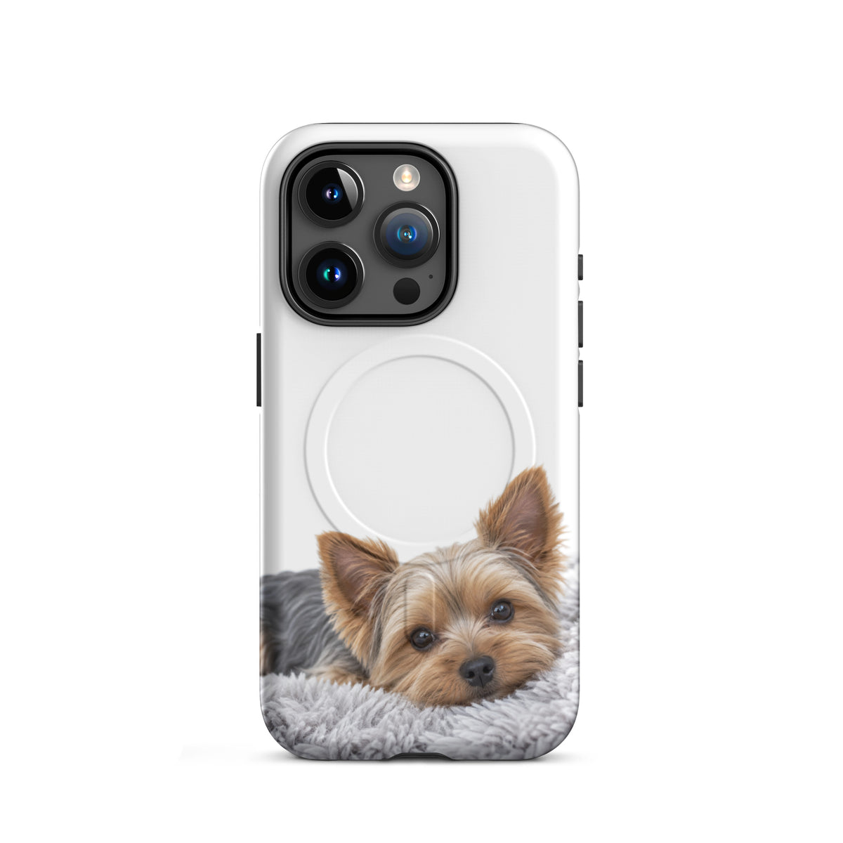 Yorkie MagSafe tough iPhone 15 Pro case
