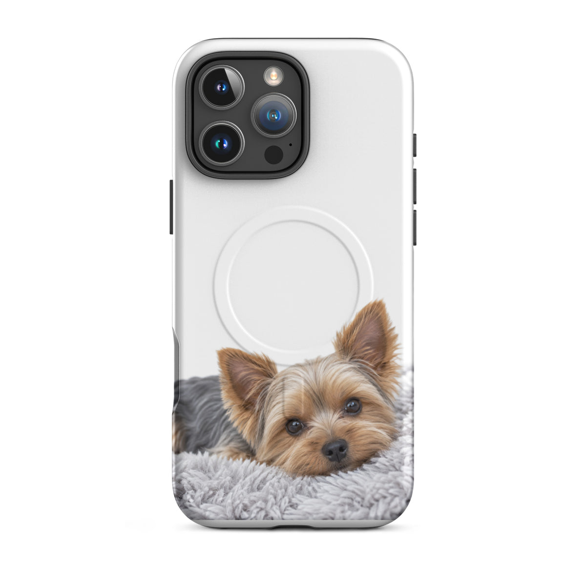 Yorkie MagSafe tough iPhone 16 Pro Max case
