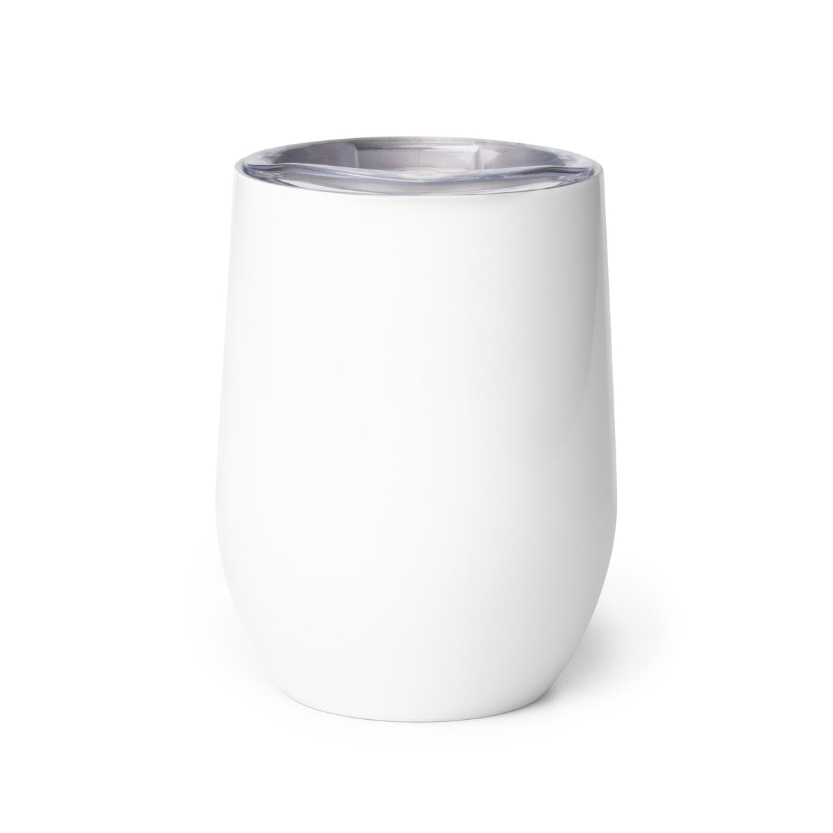 Yorkie wine tumbler side view