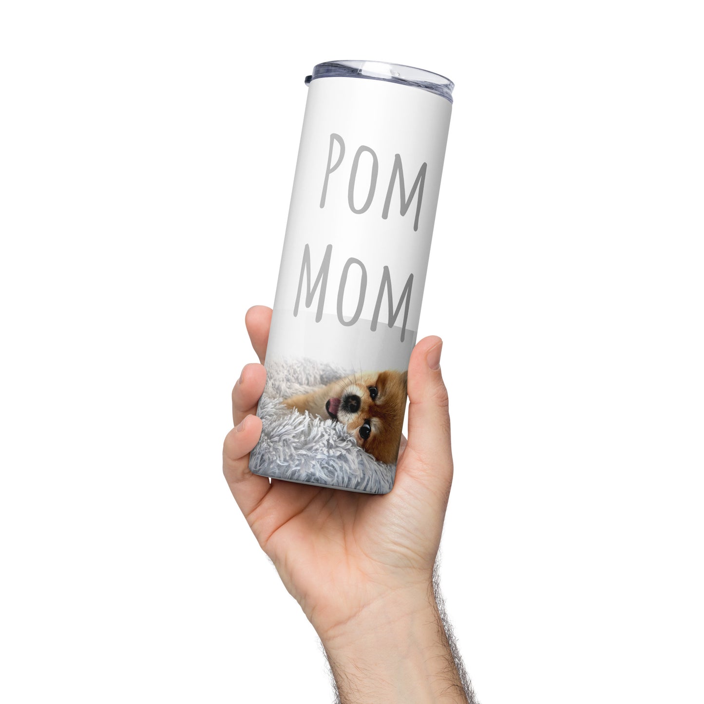 Pom Mom - Pomeranian Stainless steel tumbler