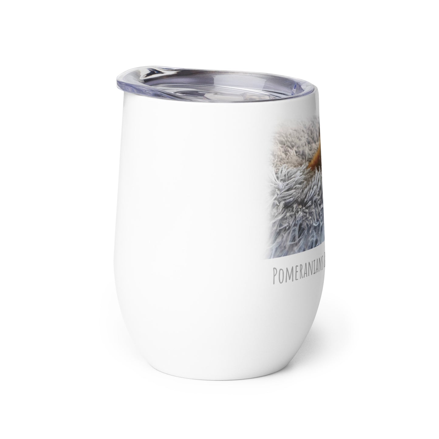 Pomeranian Wine tumbler